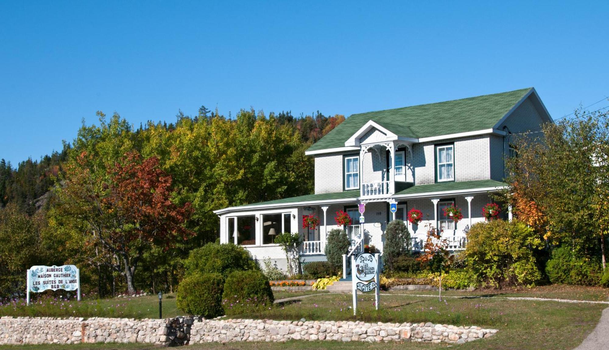Auberge Maison Gauthier Tadoussac Eksteriør bilde